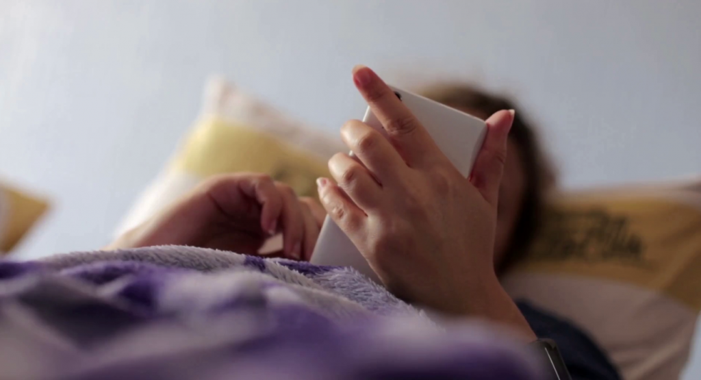 58% of people check email in bed